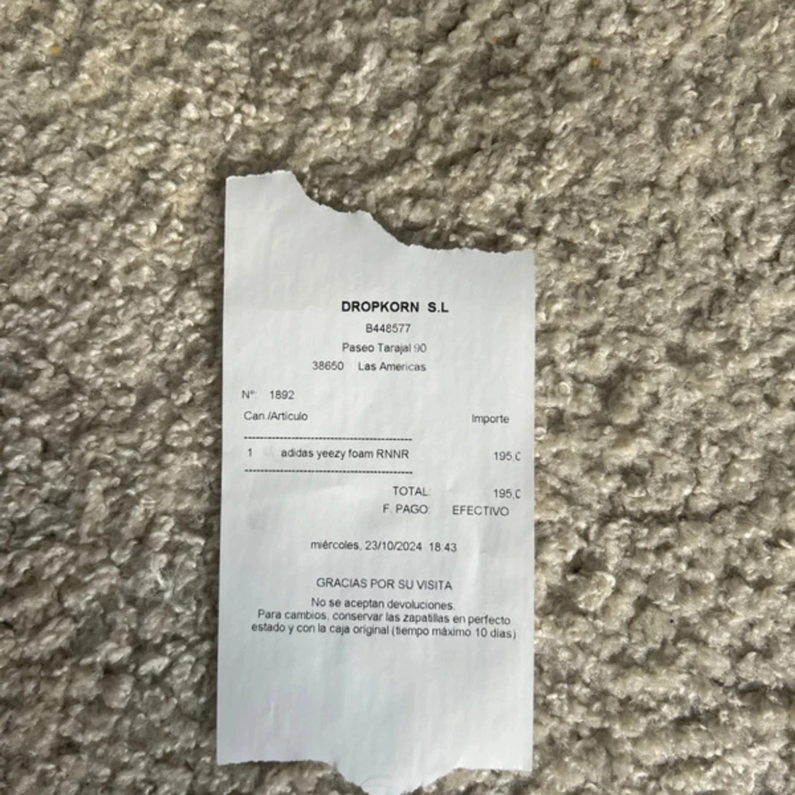 Adidas Yeezy Foam Runner svart - 3