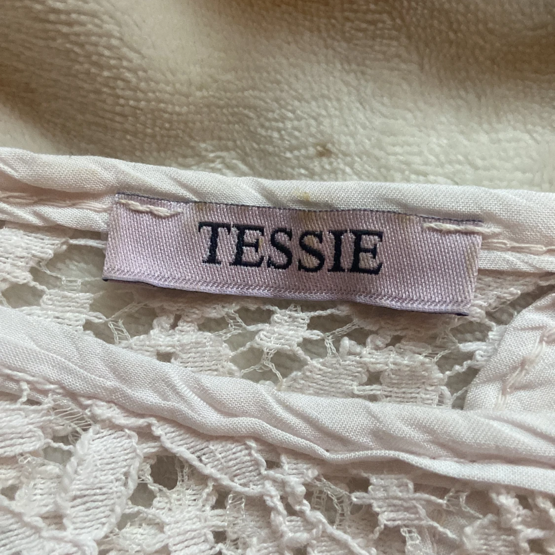 Spets mesh tröja - 1