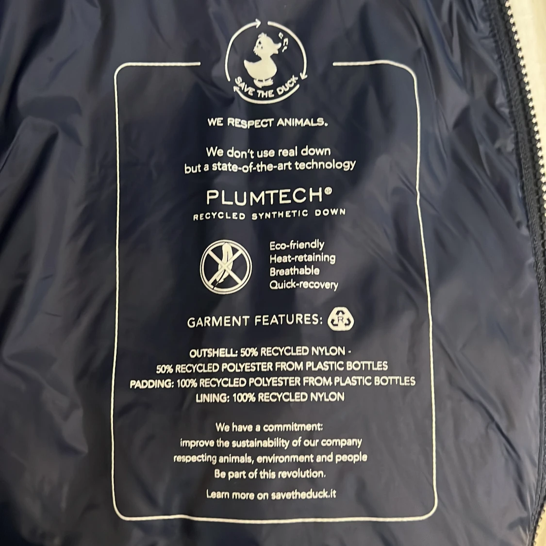 Mörkblå dunväst från Save The Duck - 3