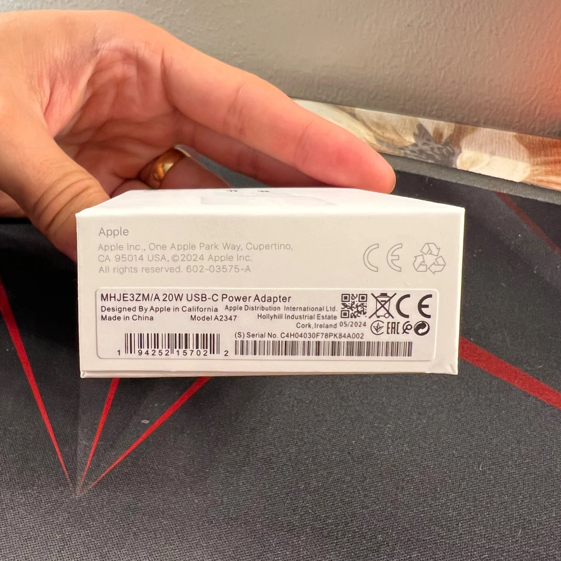 Apple USB-C 20W Power Adapter (A2347) - 3