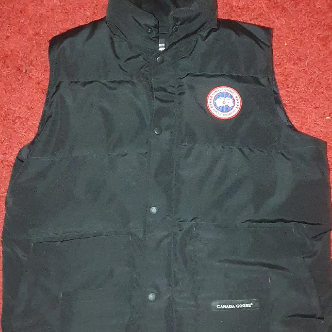Canada goose väst svart storlek XL