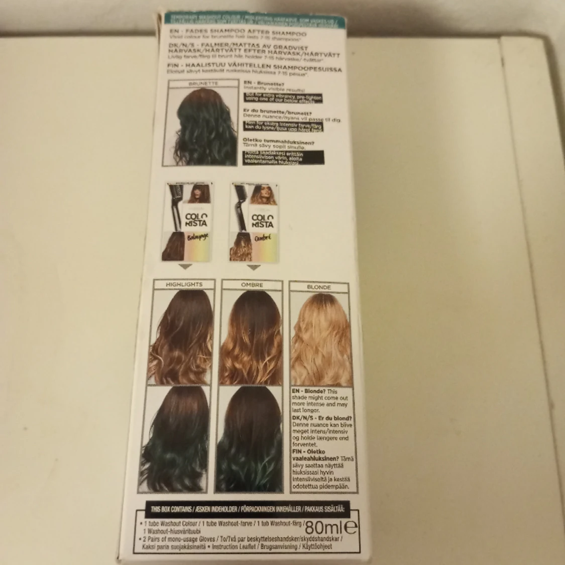 Colorista Washout turquoise  - 90