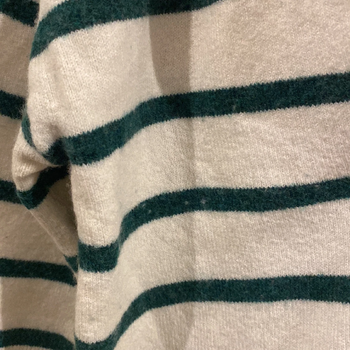 Stickad trekvartsärmad tröja - 90