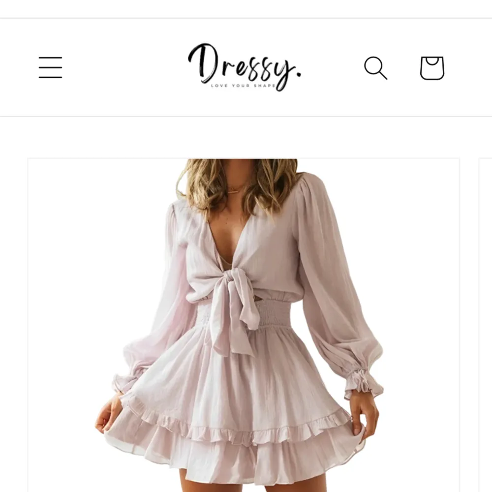 helt ny klänning från dressy.se. Klänningar.