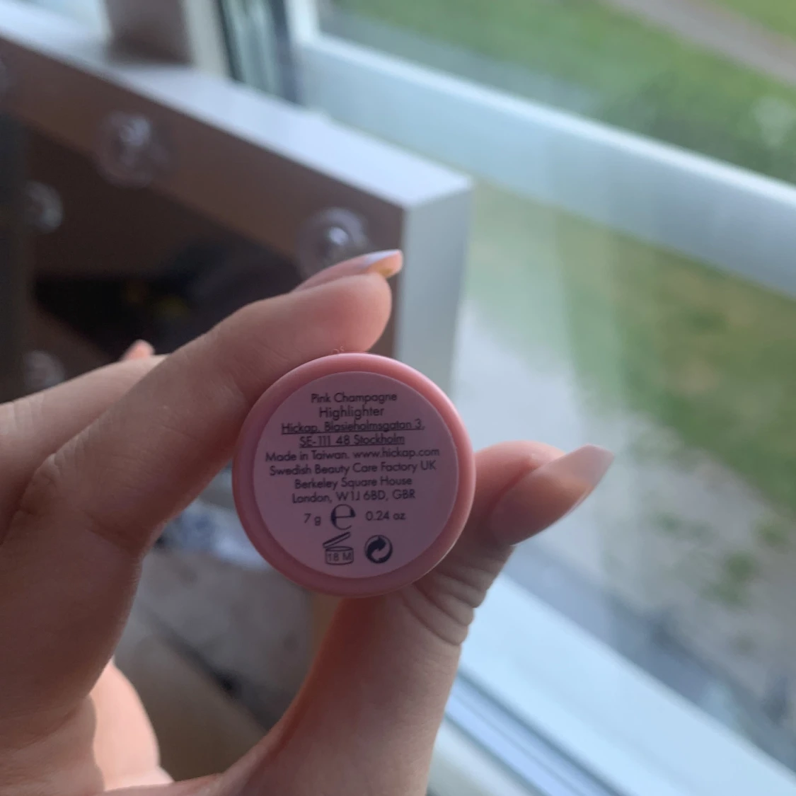 Hickap highlighter i färg pink champagne🎀 - 90