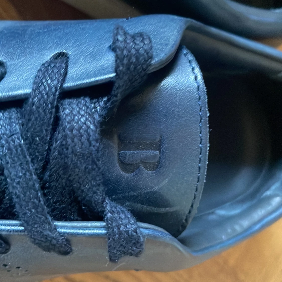 Navy lädersneakers Boggi - 92