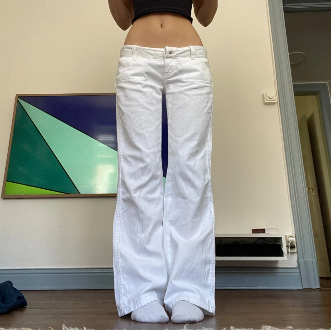 Armani Lågmidjade jeans 