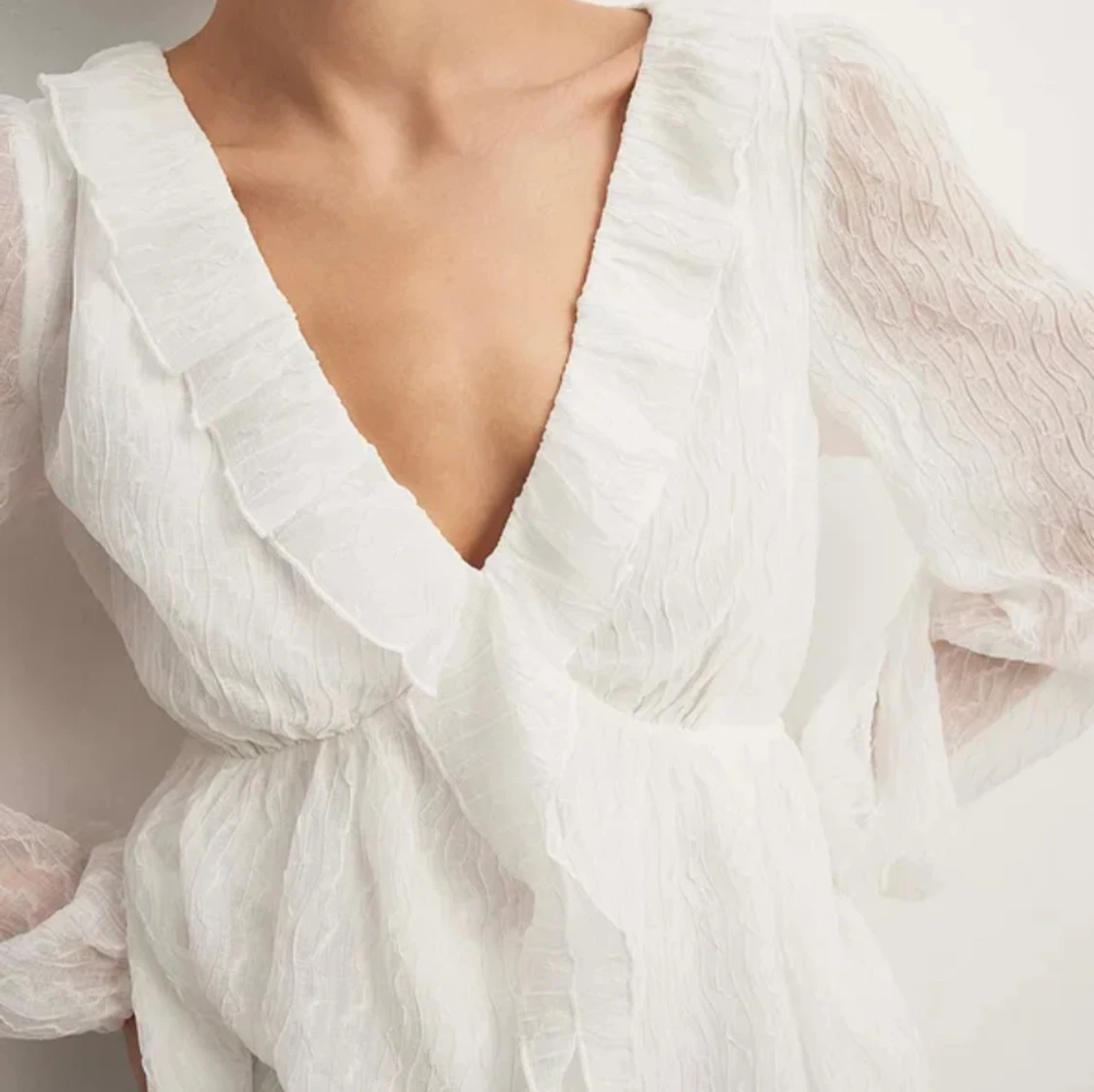 Vit blus från nakd  - 91