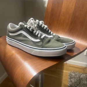 Vans - Säljer dessa gröna vans i storlek 44,5. Har endas används 1 gång. Cond 10/10 som helt nya. Kontakta mig för flera frågor samt bilder. Kan gå ner i pris vid snabb affär 