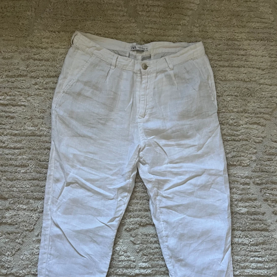 Zara Linnebyxor i 100% linne - 91