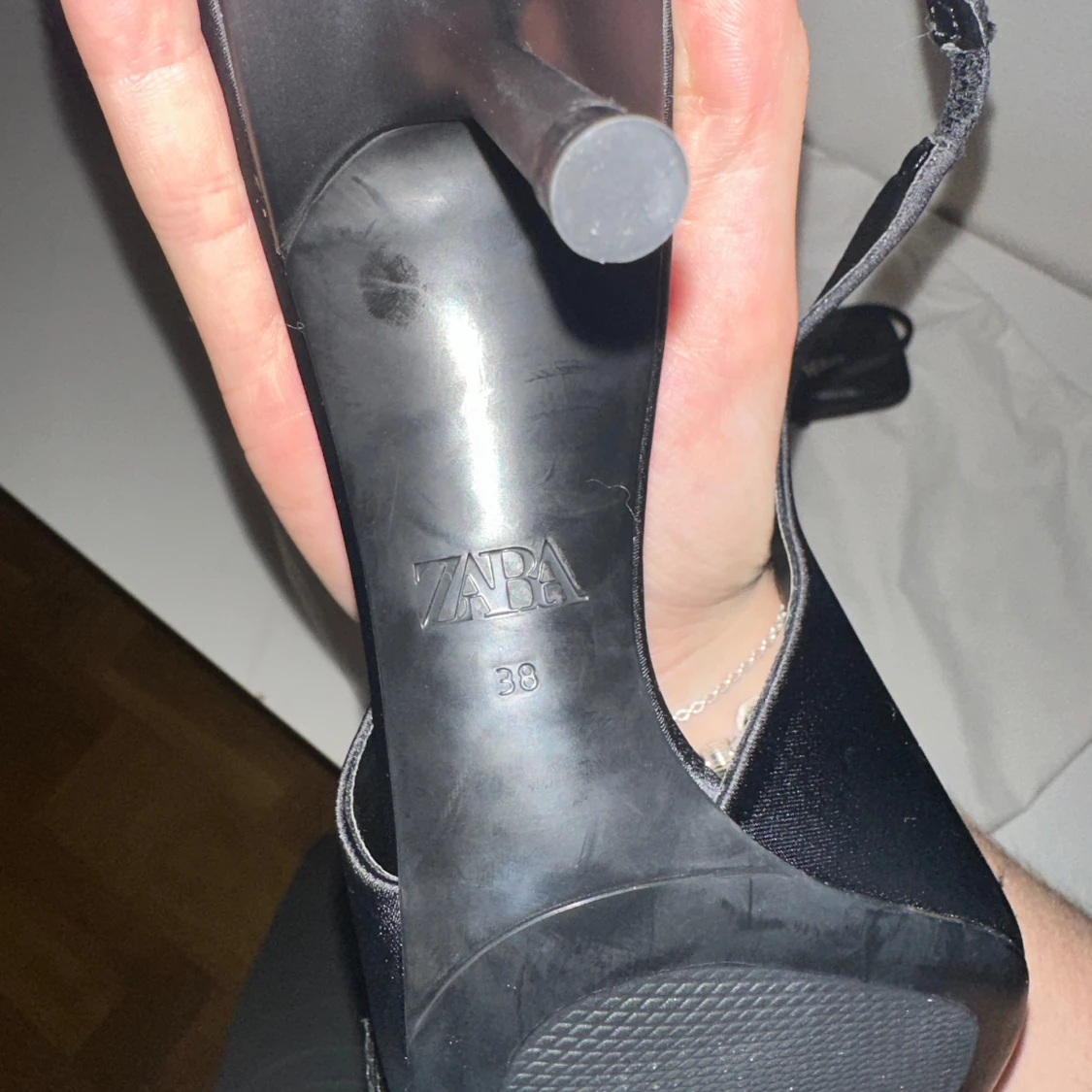 Klackskor med rosett - 92