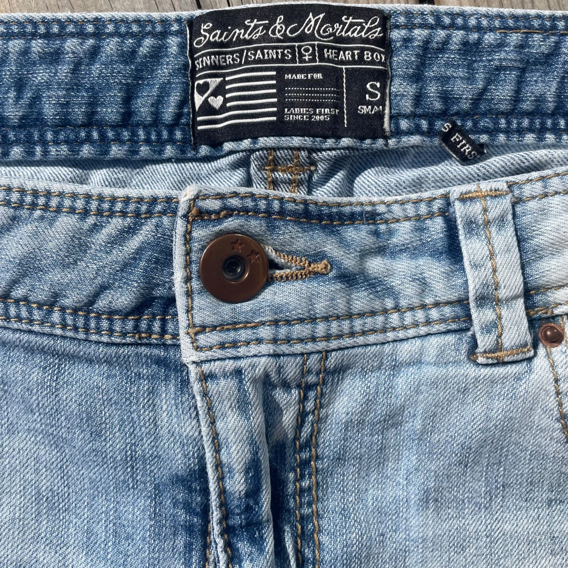 Saints & mortals- jeansshorts  - 91