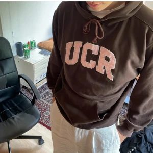 Vintage hoodie - Jättesnygg vintage hoodie med goa färger. Har lite defekter längst ner i armen