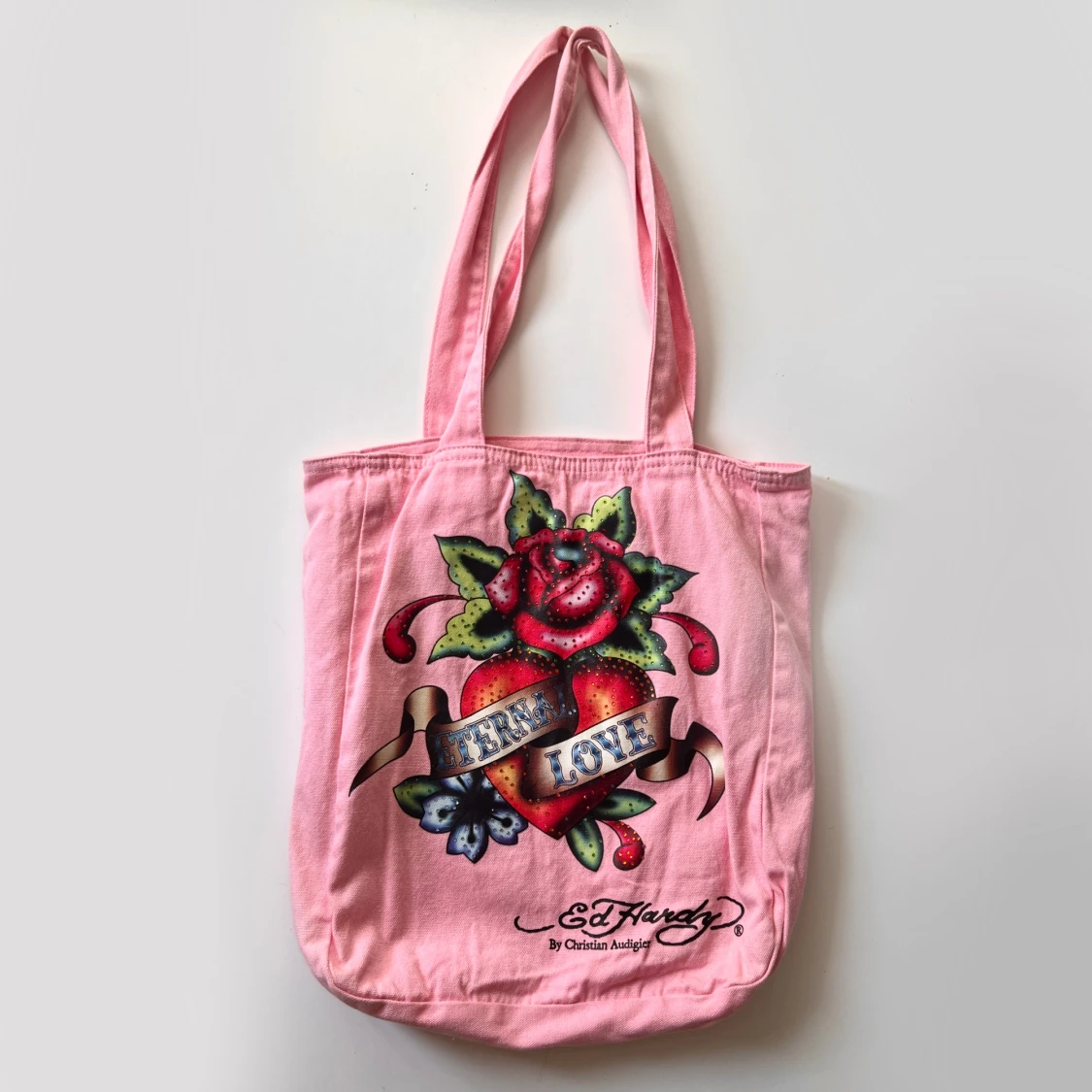 Rosa shoppingväska från Ed Hardy - 90