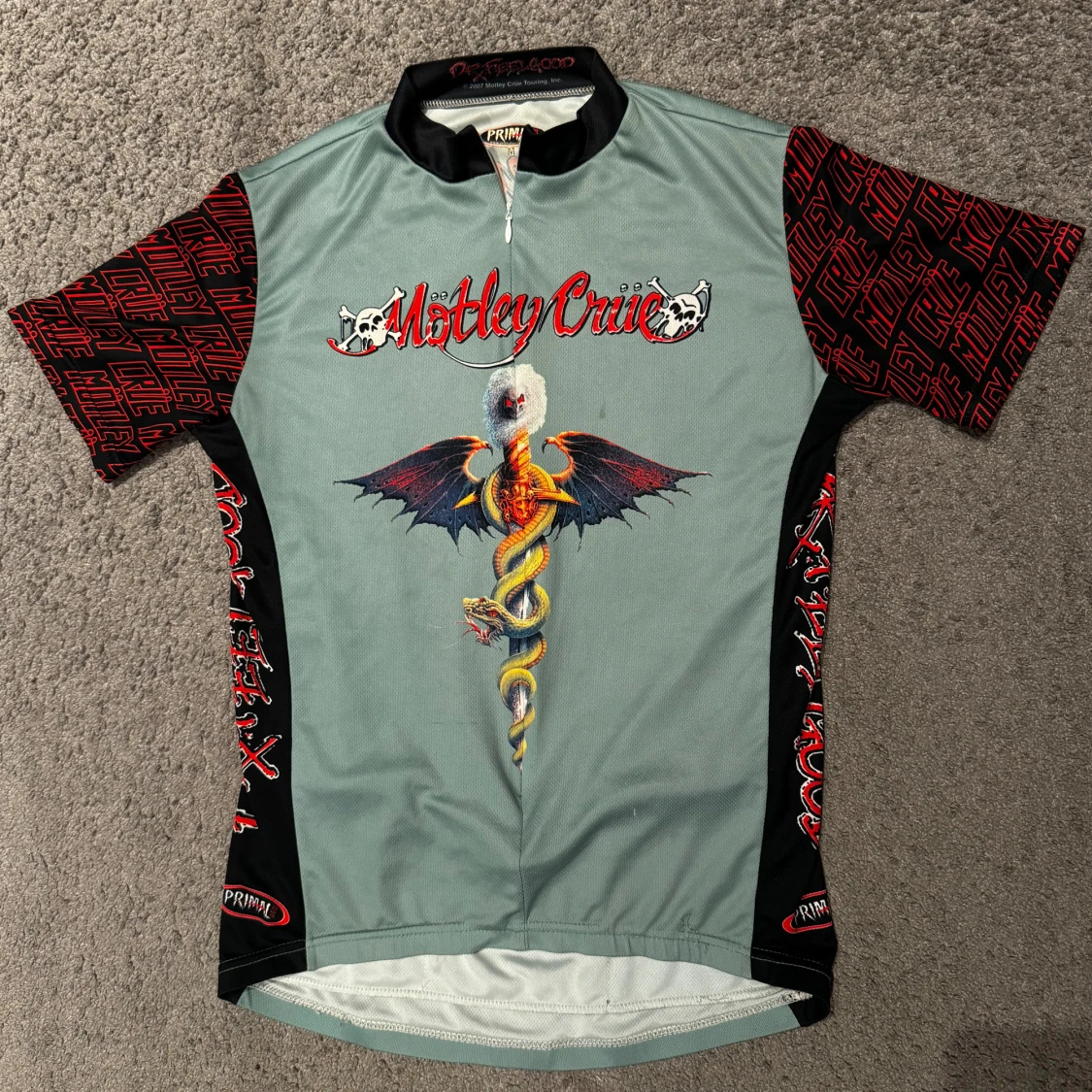 Mötley Crüe Cykeljersey MEGARARE!!! -07