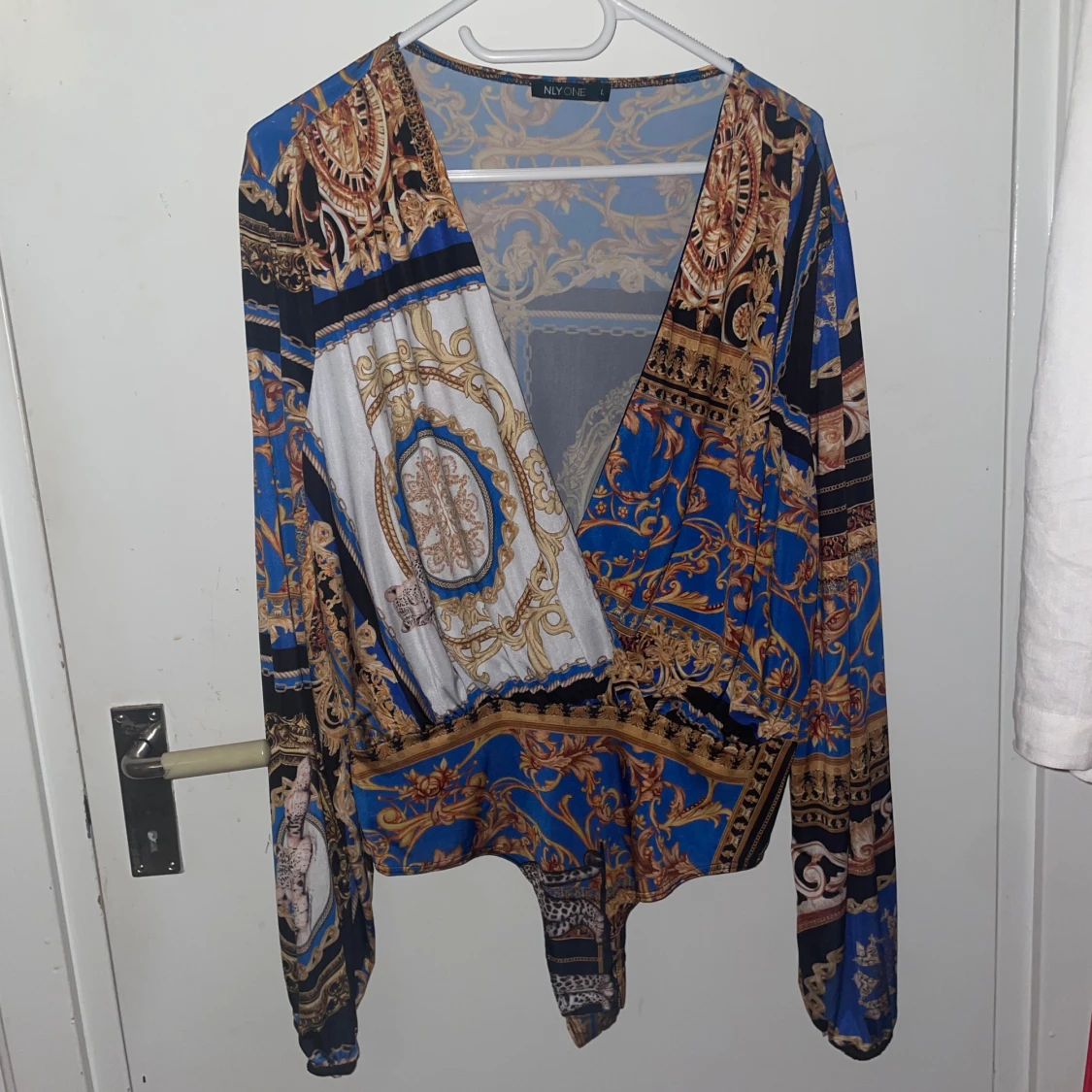 Mönstrig tröja      - 90