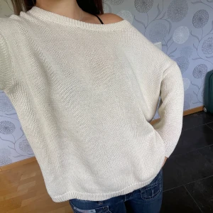 Trekvartsärmad tröja - Jättesöt stickad och glittrig trekvartsärmad tröja ✨