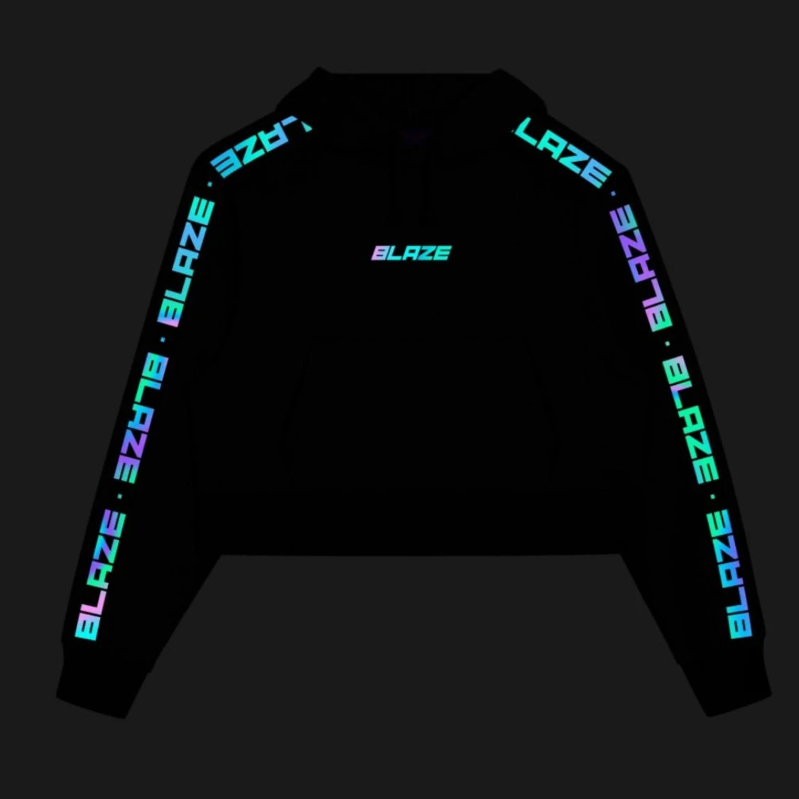 Rainbow reflextive stripes - 90