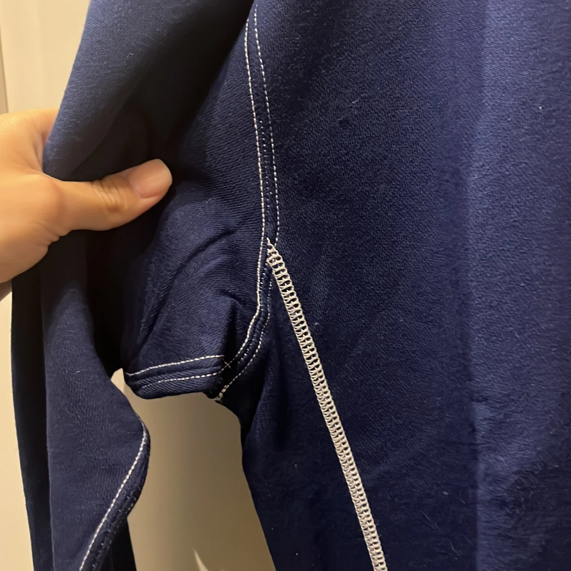 Mörkblå sweatshirt - 90