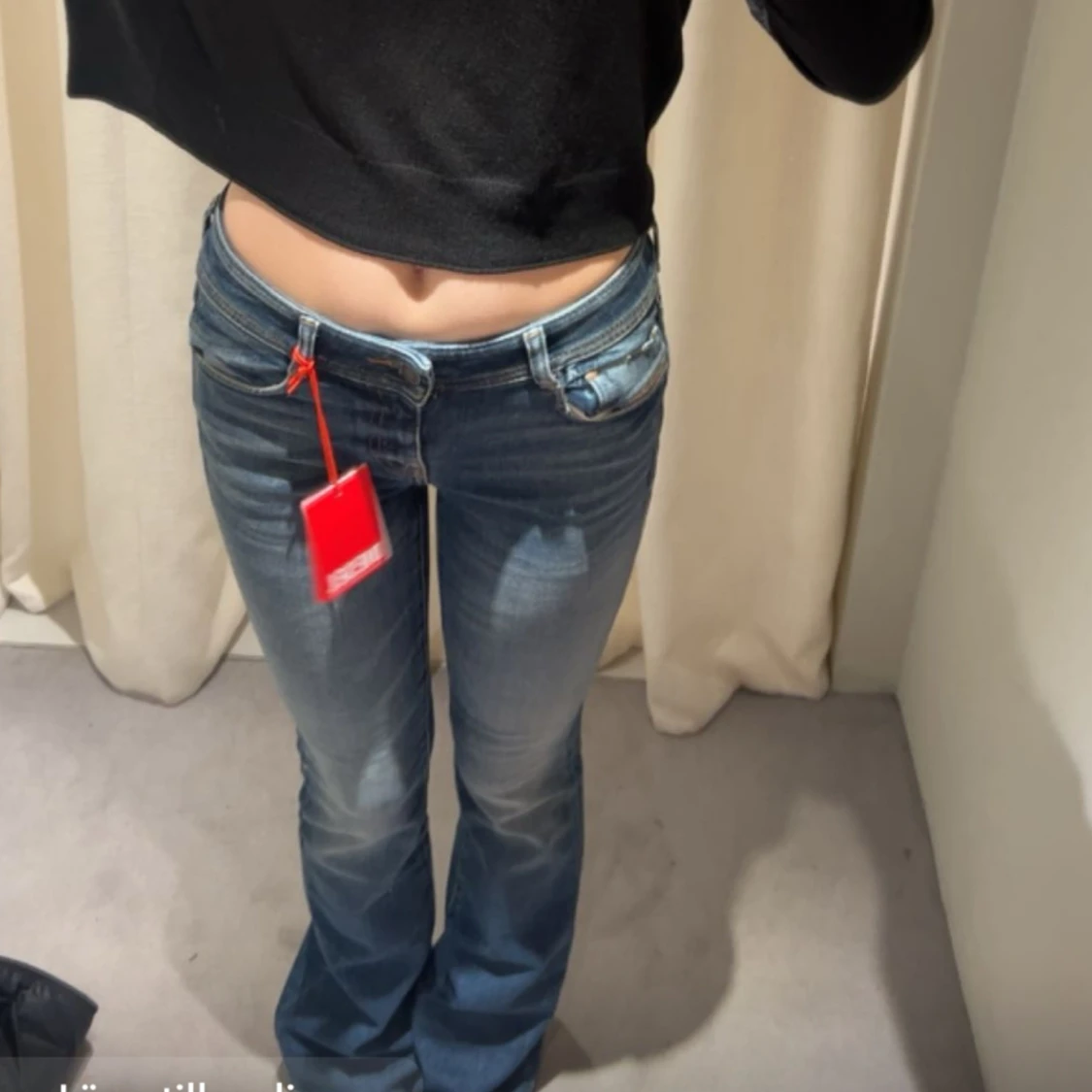 Diseal Lågmidjade bootcut jeans