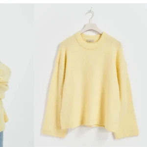 Gul stickad tröja 💛 - Fint skick!