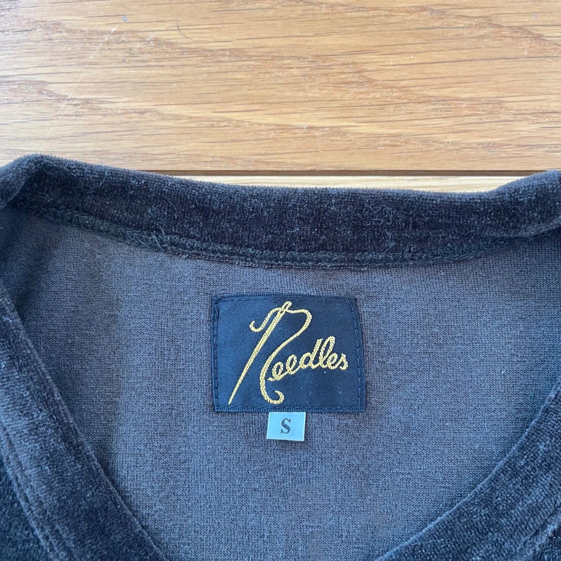 Needles velour shirt - 90