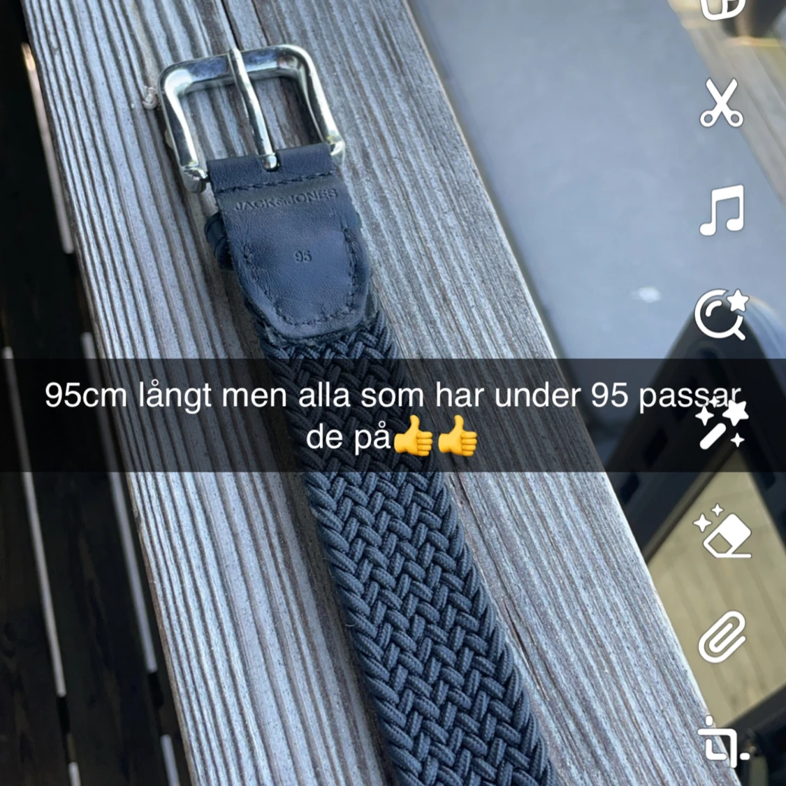 Grish bälte 95cm långt - 91