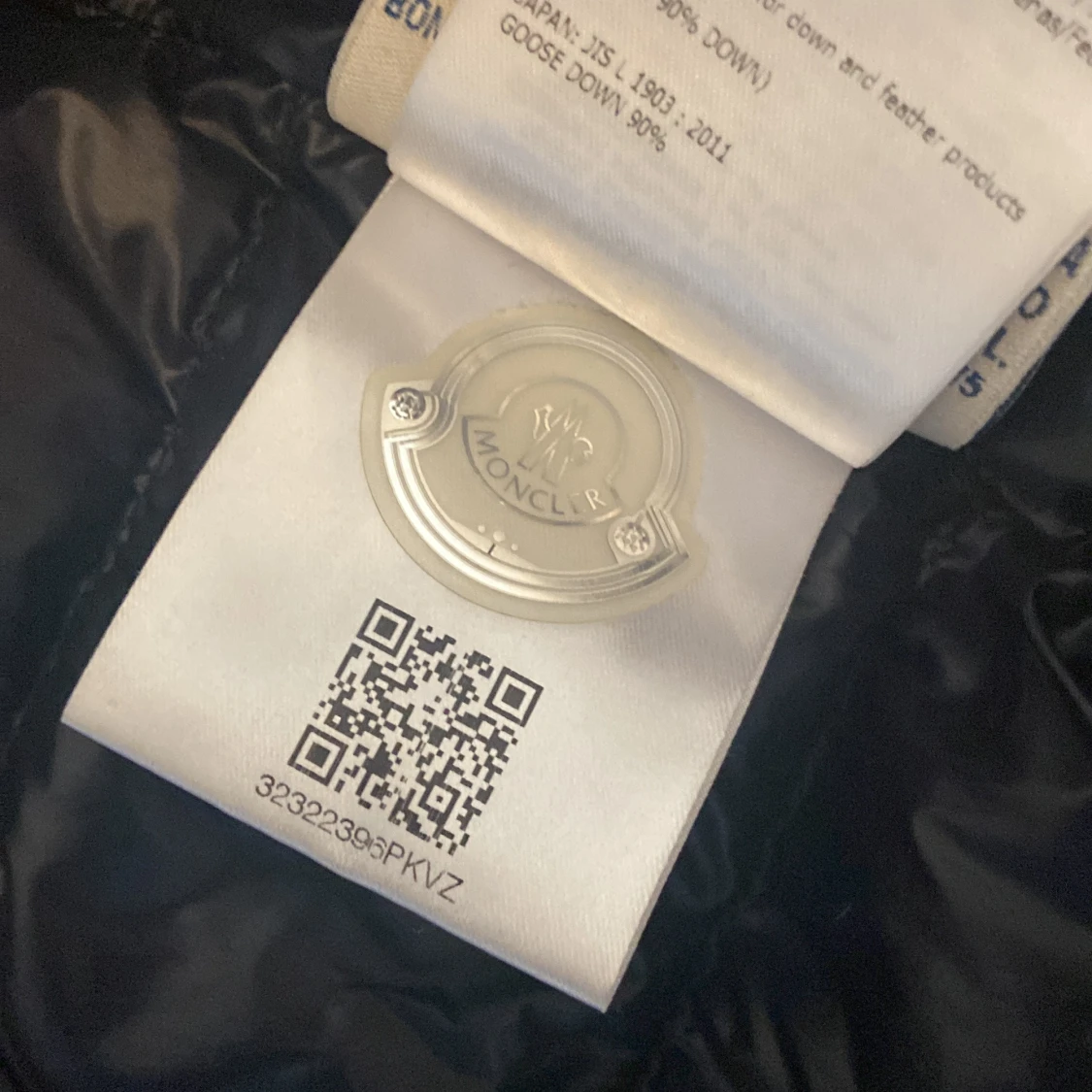 Äkta moncler gui down väst - 90