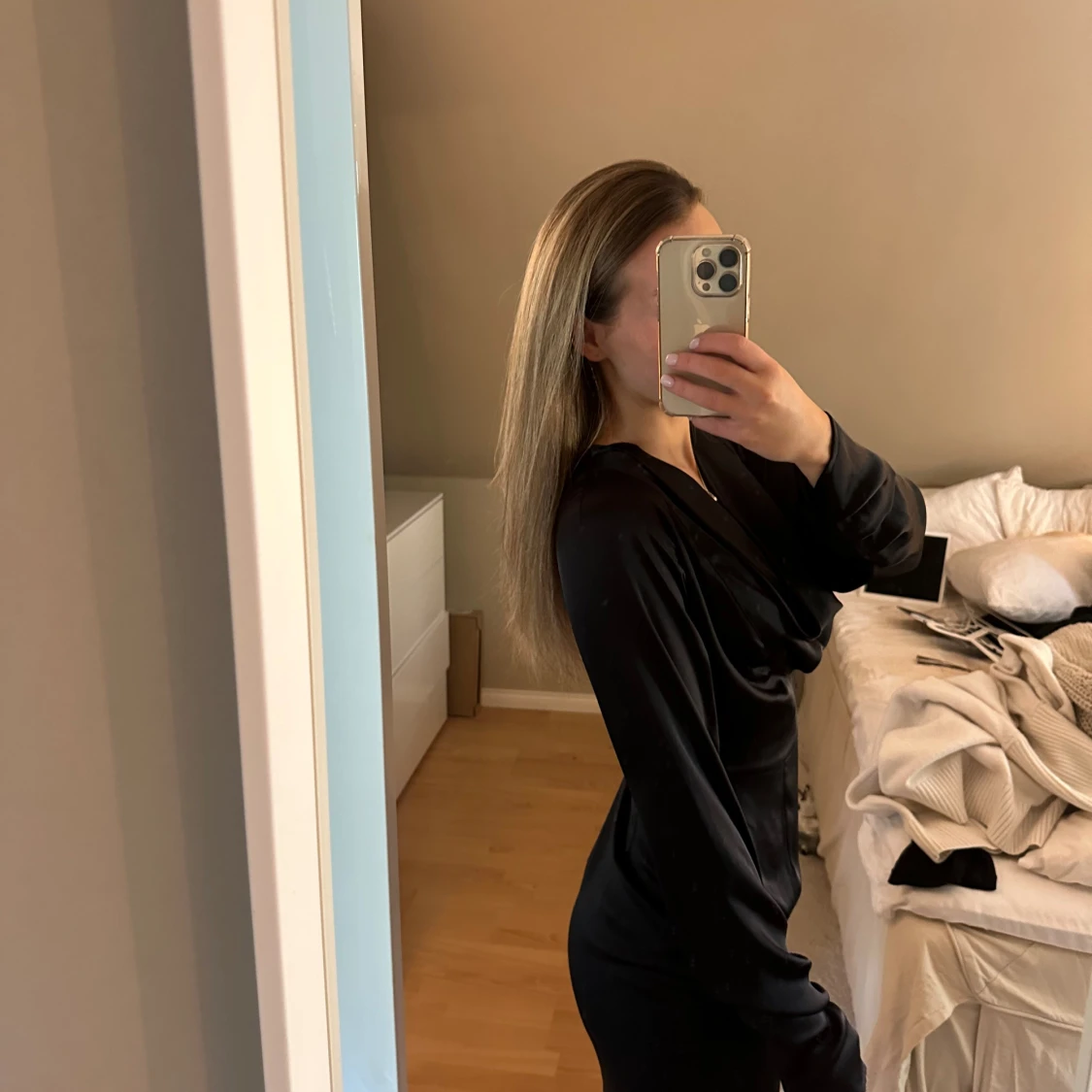 Svart festklänning - 90