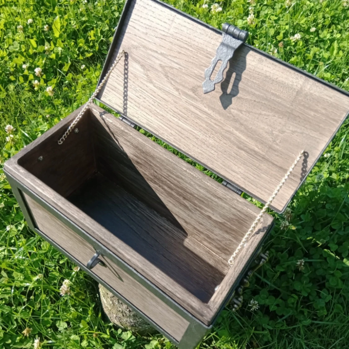 Trälåda-handgjord(den storlekar 30*15*15 - 91