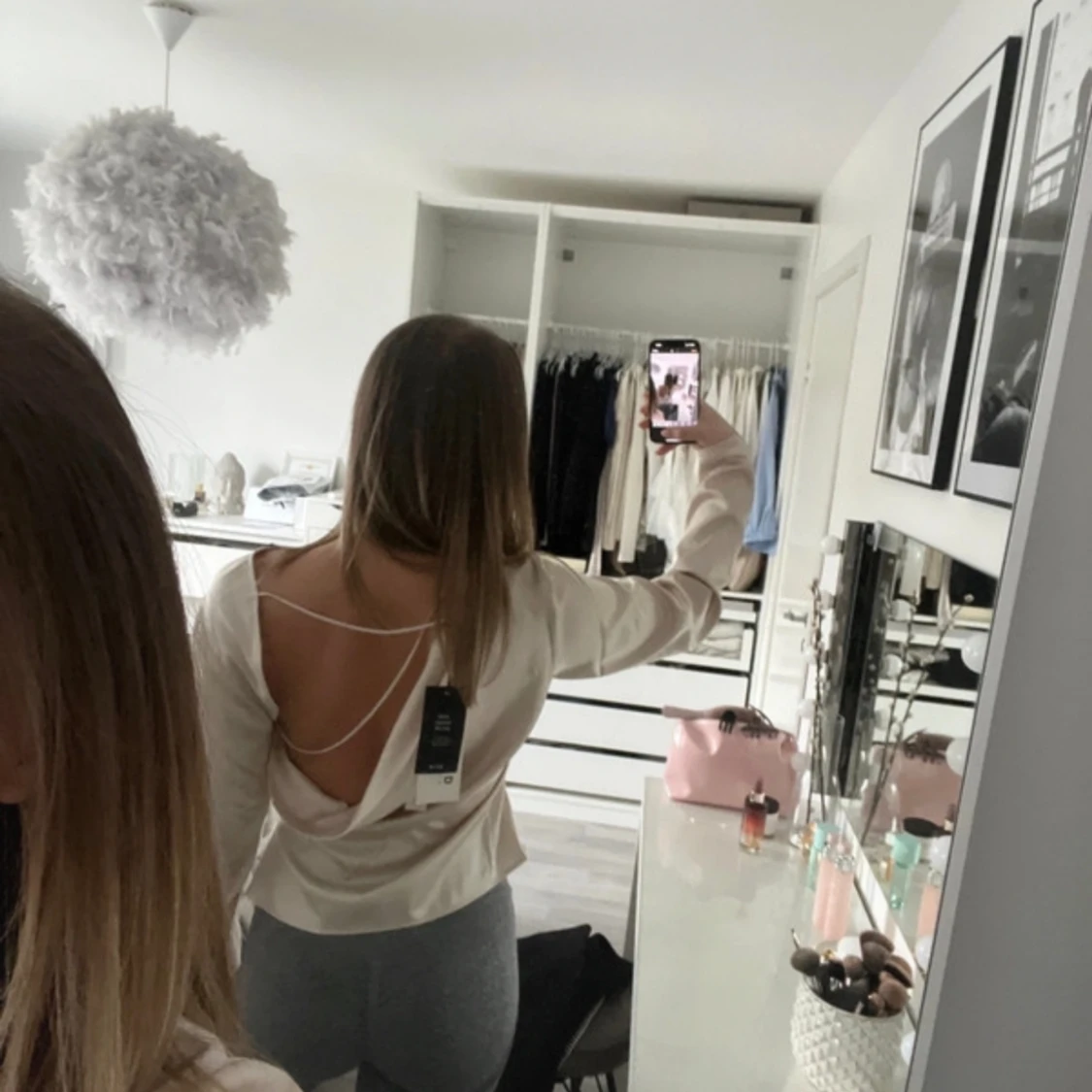 Skygg topp med öppen rygg  - 92