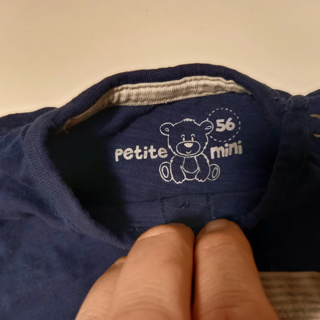 Marinblå body strl. 56 - 91