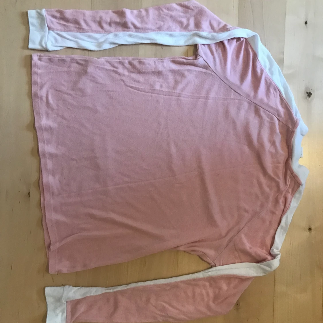 Rosa långärmad tröja - 90