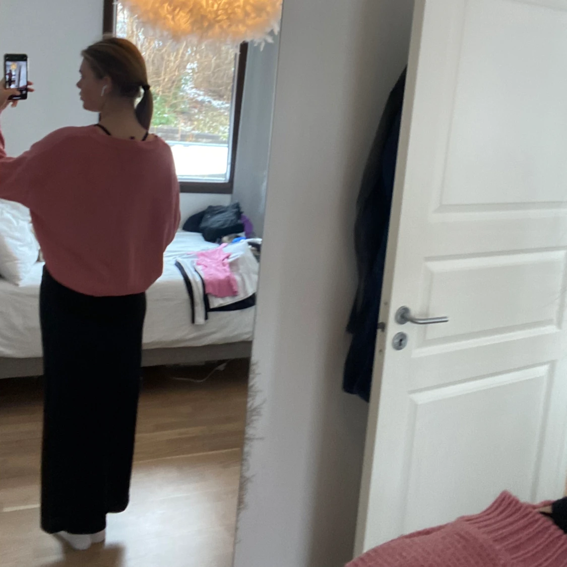 Rosa stickadteöja - 90