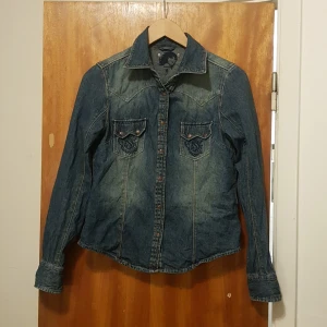 Jeans skjorta frpn crocker  - Fint skick 