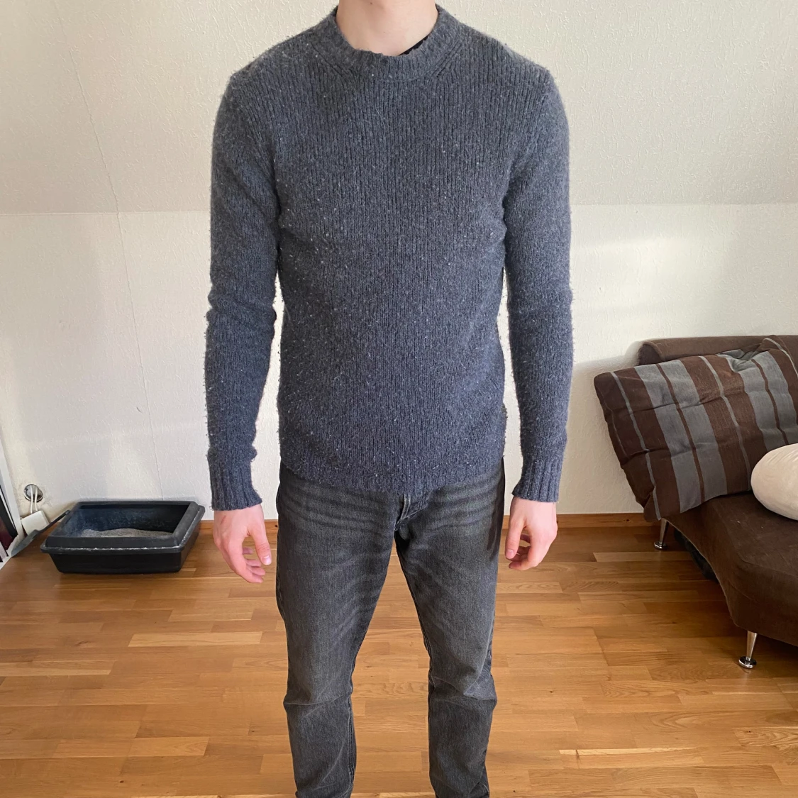 Stickad tröja från NK