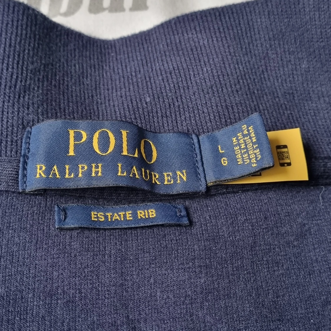 Ralph Lauren half zip-up långärmad tröja - 92