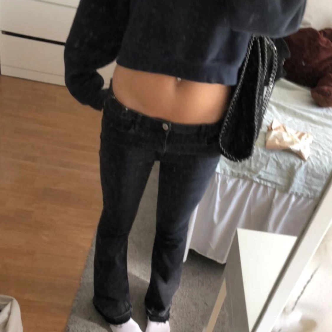 Lågmidjade jeans 