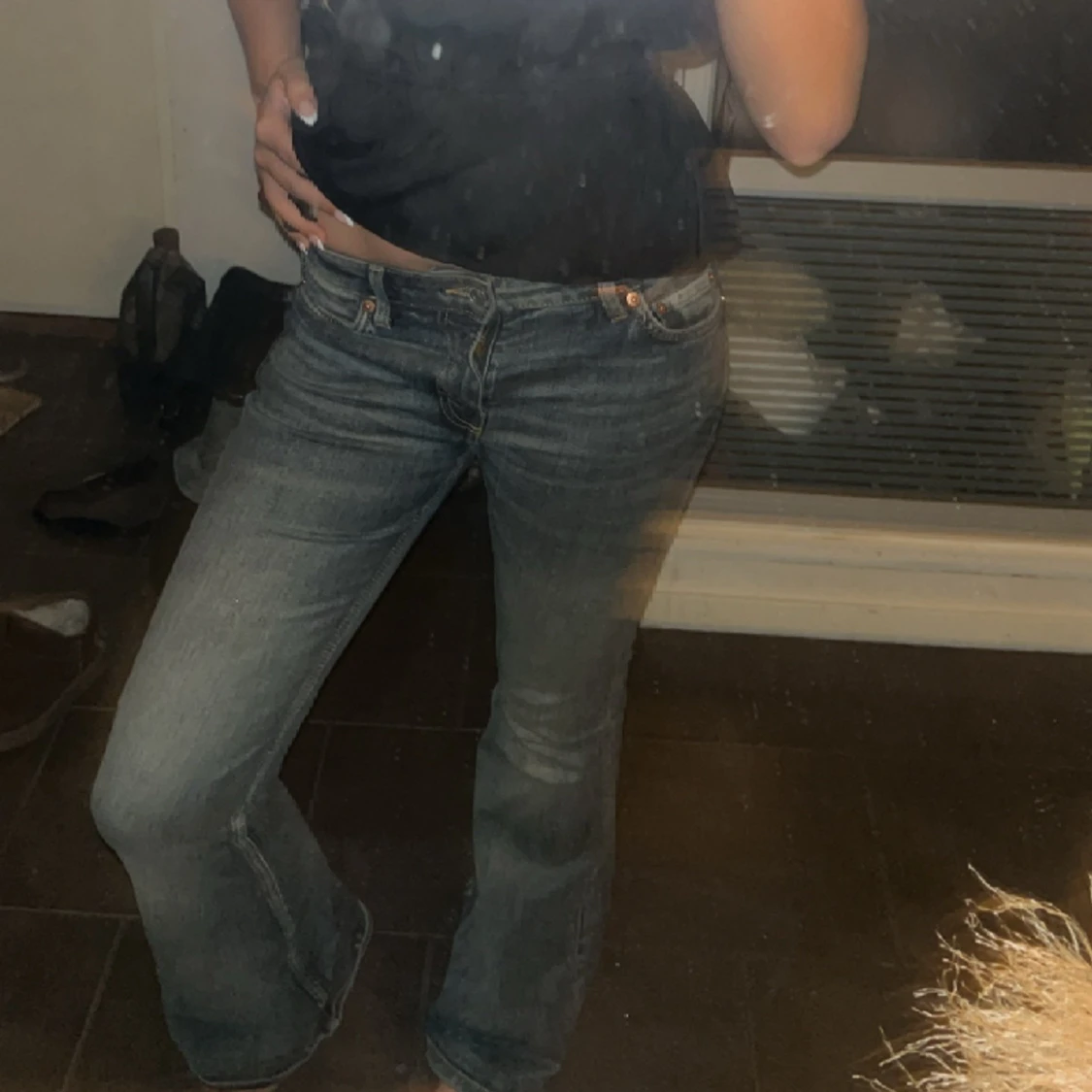 Låg midjade jeans  - 90