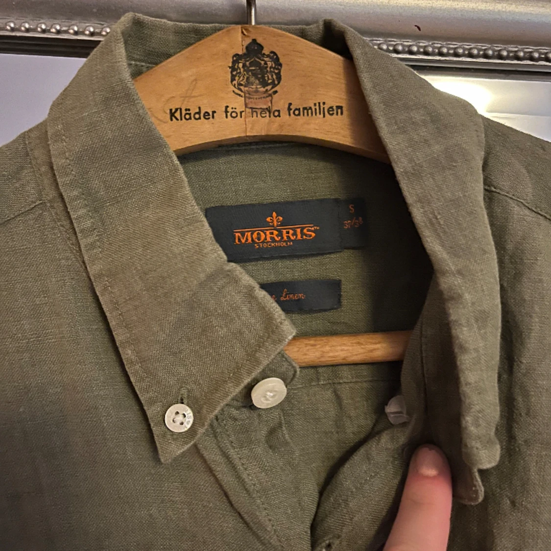 Morris skjorta i linne  - 91