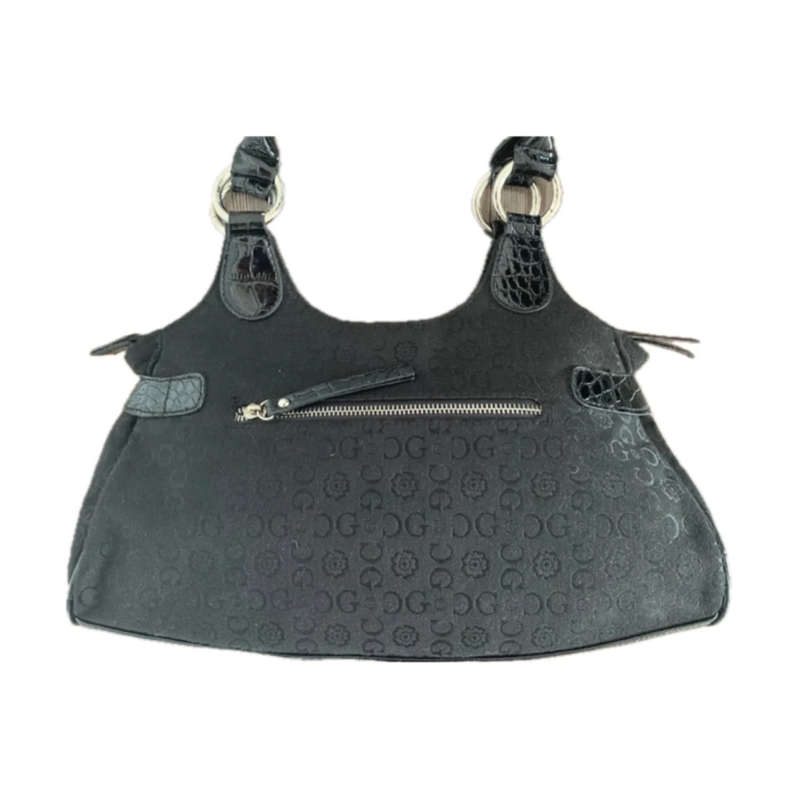 y2k handväska svart  - 90