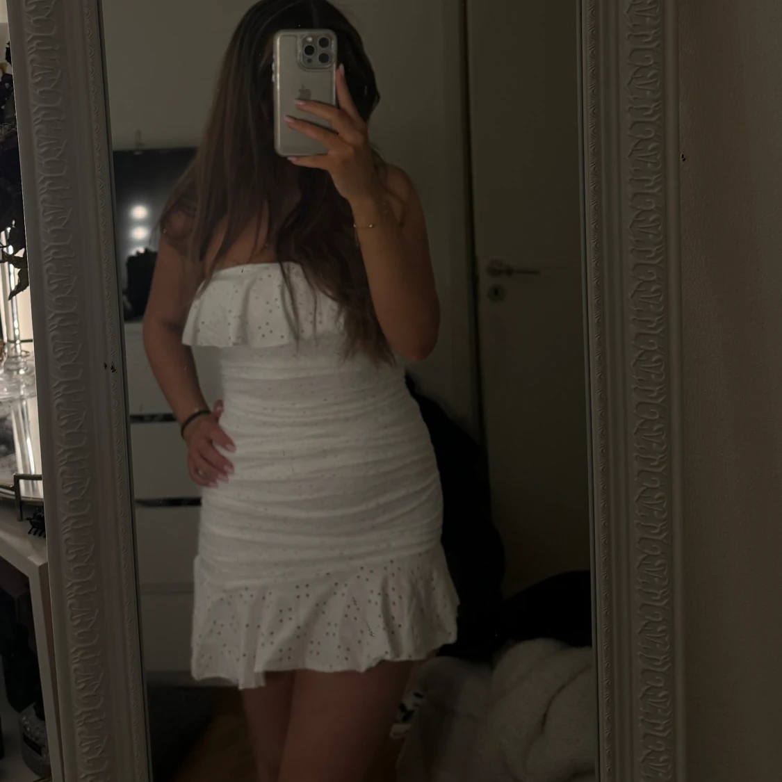 Vit klänning - 90