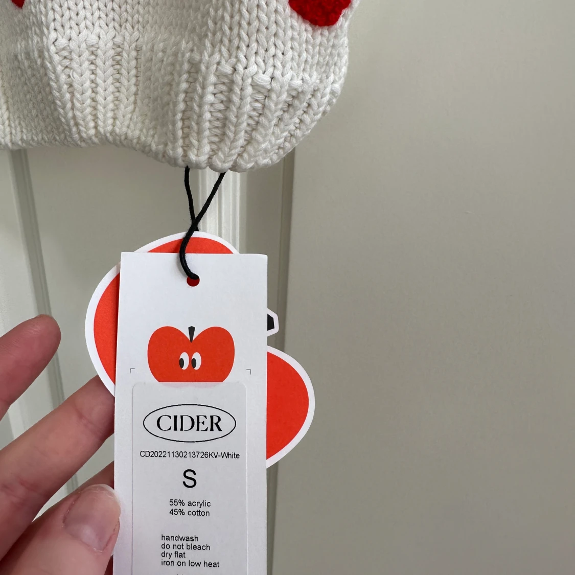 Cider stickad topp - 90