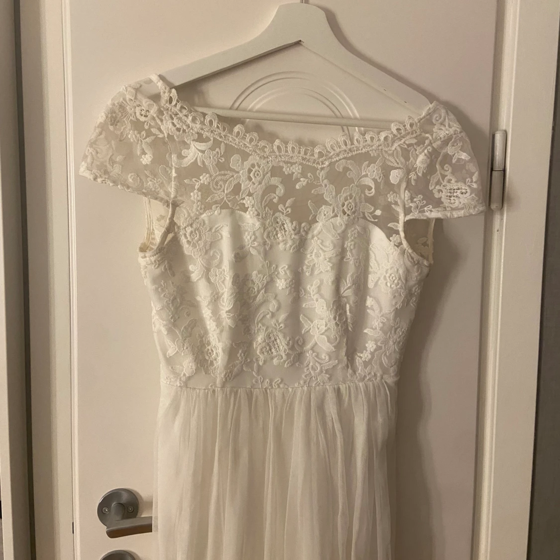Vit klänning  - 90