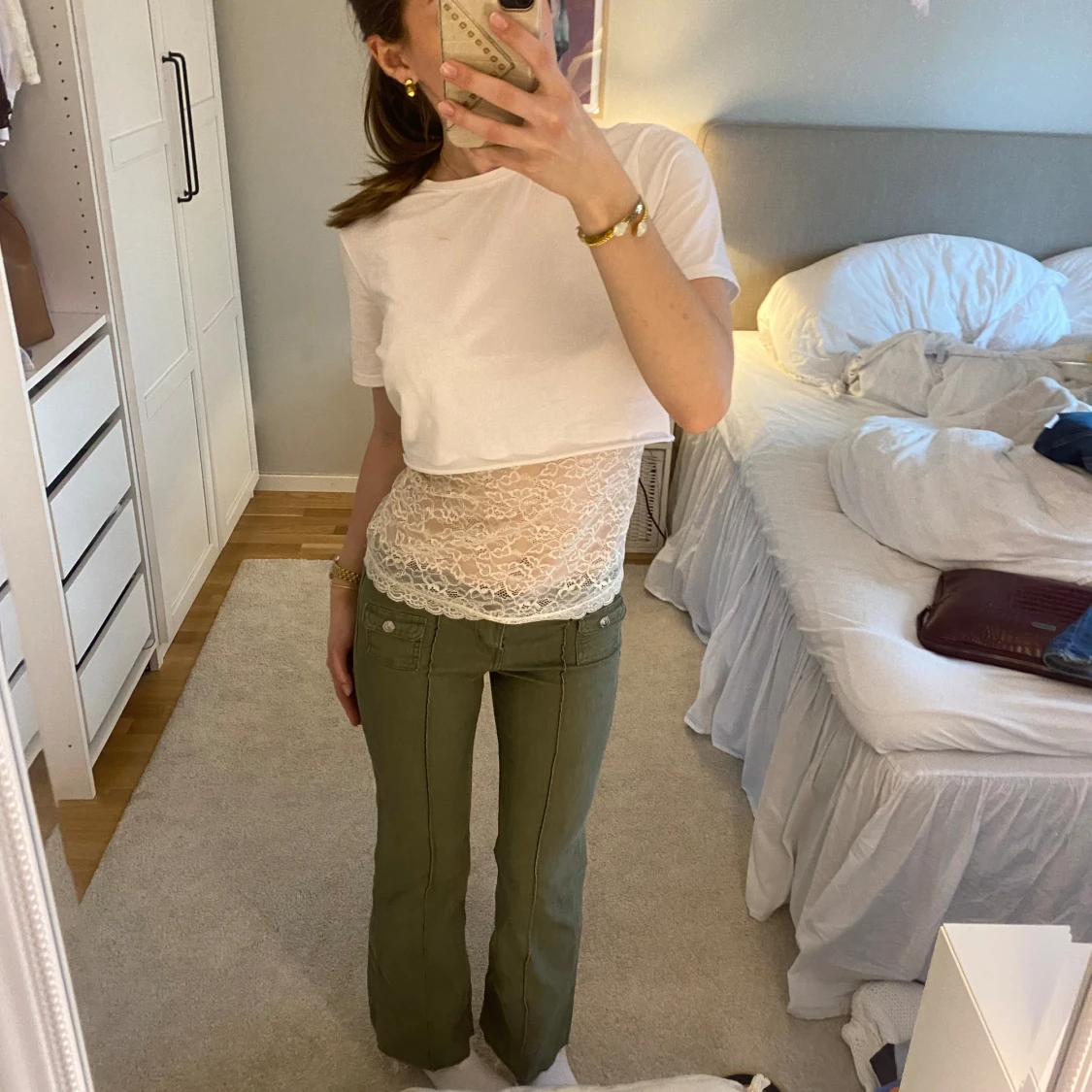 H&M gröna jeans - 91