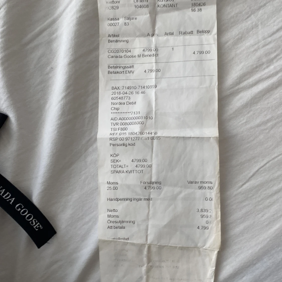 Canad väst pris 2500kr.köptes 2018 för 4700kr - 90