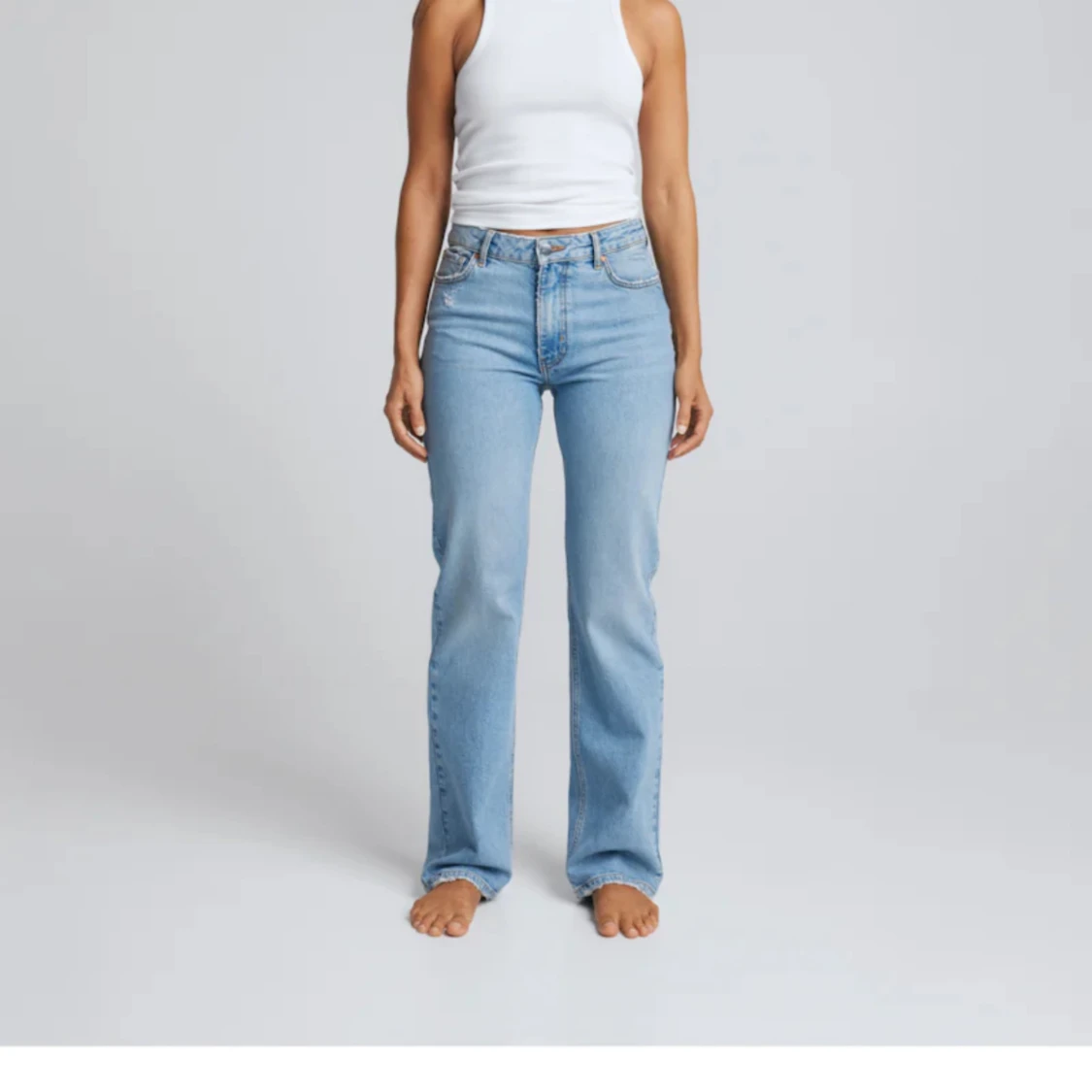 Lågmidjade jeans