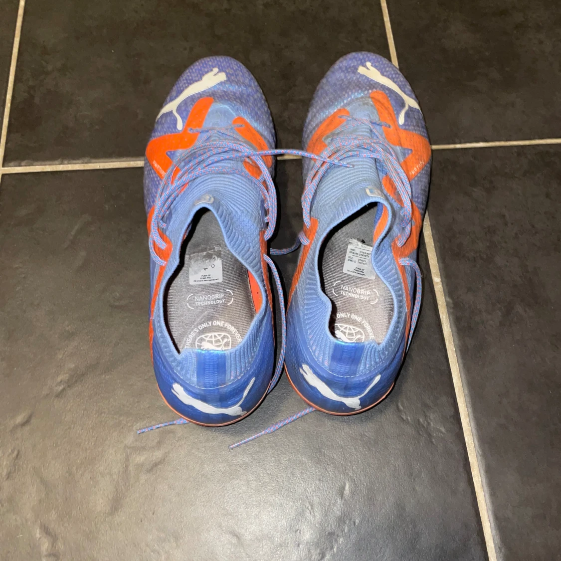 Puma future blå orange - 90