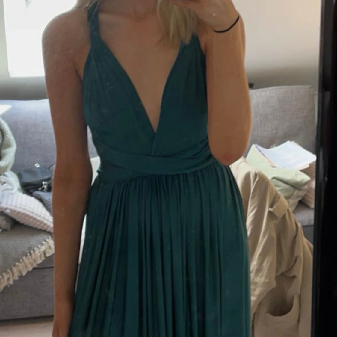Balklänning grön - 2