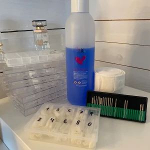 Nagelsaker - Tippar, clean of solution, drillbits och pads